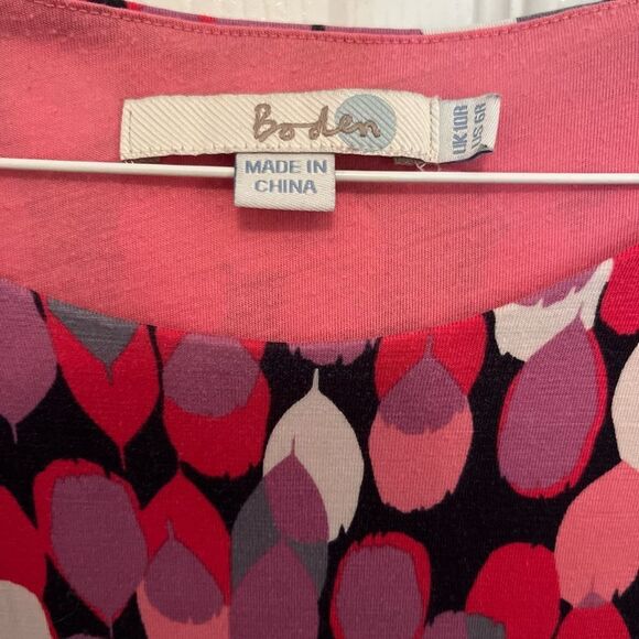 BODEN Sheath Midi Dress Crew Neck Sleeveless - Picture 2 of 8